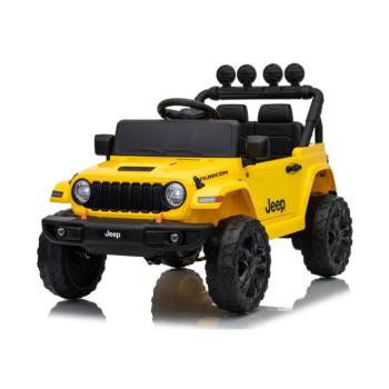 Elektromos kisautó Jeep Rubicon 24 V 2x200 W sárga kép