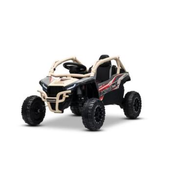 Elektromos kisautó Kawasaki TERYX KRX 1000 12V, khaki, egyszemélyes, hátsó felfüggesztés