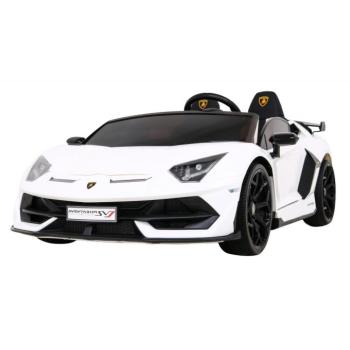 Elektromos kisautó Lamborghini SVJ DRIFT fehér kép
