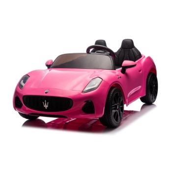 Elektromos kisautó Maserati GranTurismo Folgore 24V | 480W | 60 kg rózsaszín
