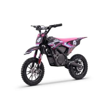 Elektromos Motocross gyerekeknek Beneo Motors Panther rózsaszín - 550W kép