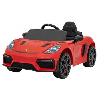 Elektromos Porsche Spyder RS ​​718 piros autó kép