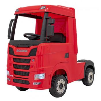 Elektromos teherautó Scania R-SERIE 4x4 piros kép