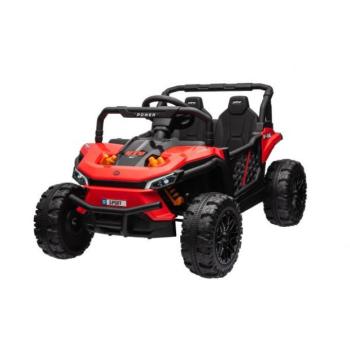 Elektromos UTV kisautó 12V, piros, hátsókerék-meghajtás, 12V akkumulátor kép