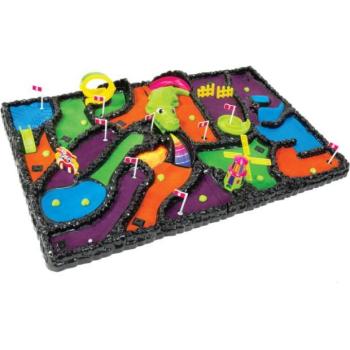 Elektronikus arcade mini golf Neon kép