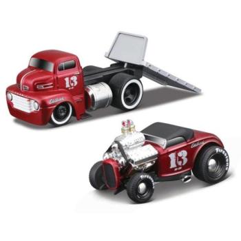 Élelmiszer - Izom szállítók - 1950 Ford COE Flatbed Ford Roadster, 1:64