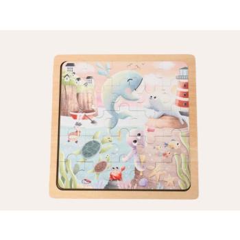 eliNeli Fa puzzle - tengeri világ kép