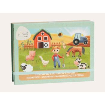 eliNeli Farm mágneses játék 2 az 1-ben kép
