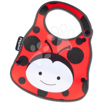 Előke és cumisüvegtartó Katica Baby Bib & Bottle Holder toTs-smarTrike piros 0 hó-tól kép