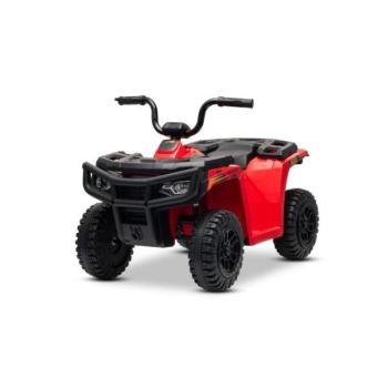 Engedélyezett elektromos Arctic Cat 12V négykerekű hátsó meghajtással, piros, LED lámpák, L kép