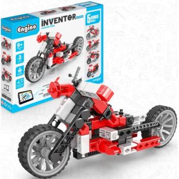 Engino INVENTOR MECHANICS egyedi kerékpár 5 bónuszmodellel kép