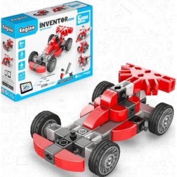 Engino INVENTOR MECHANICS versenyző 5 bónuszmodellel kép