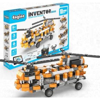 Engino INVENTOR MOTOROZOTT helikopter 10 bónuszmodellel kép