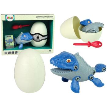 Építőipari dinoszaurusz Mosasaur blue kép