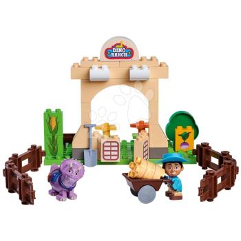 Építőjáték Dino Ranch Corral PlayBig Bloxx BIG Miguel és Tango a rancson 40 darabos 1,5-5 éves korosztálynak kép