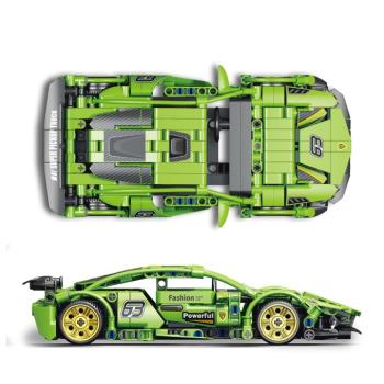 Építőkészlet sportautó Super Speed 385 darabos MT1133