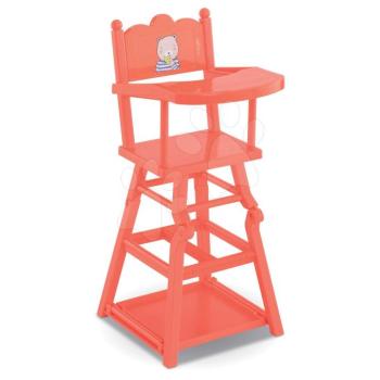 Etetőszék rózsaszín High Chair 2in1 Mon Grand Poupon Corolle 36-42 cm játékbaba részére 3 évtől kép