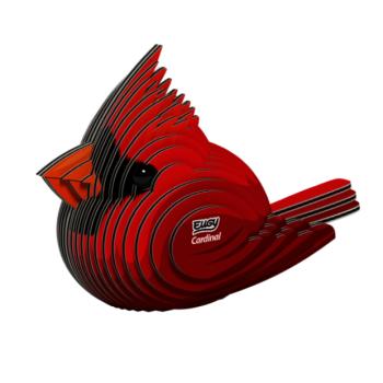 EUGY Bíboros vörös 3D karton kirakó kép