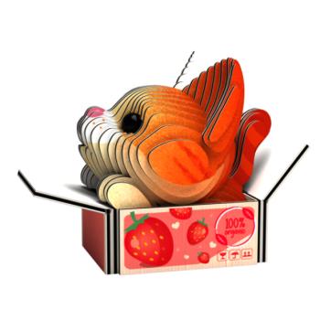 EUGY Macska Pumpkin 3D karton puzzle kép