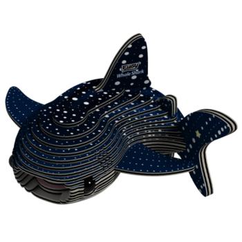 EUGY Óriáscápa 3D karton kirakó