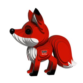 EUGY Róka 3D karton puzzle kép