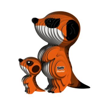 EUGY Szurikáta 3D karton kirakó kép