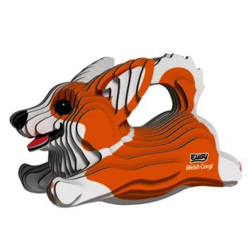 EUGY Welsh Corgi 3D karton kirakó kép