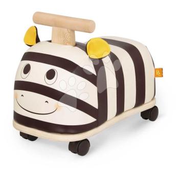 Fa bébitaxi Zebra B-Toys elforgó kerekekkel 18 hó-tól kép
