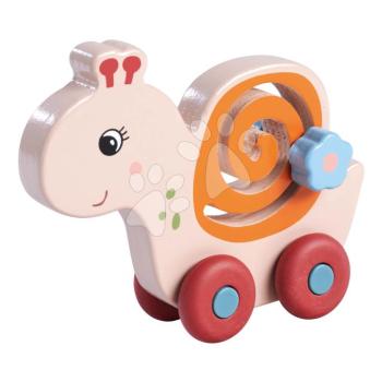 Fa csiga Snail with Movement Eichhorn mozgó virággal hossza 13 cm 12 hó-tól kép