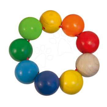 Fa csörgő Beads Baby Eichhorn golyók 3 hó-tól kép