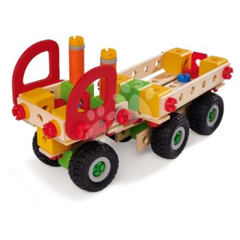 Fa építőjáték teherautó Constructor Trucks Eichhorn 4 modell 135 darabos 5 évtől kép