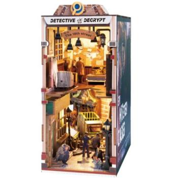 Fa építőkészlet detektívfényekkel, 231 db | Woodworks kép