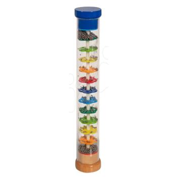 Fa esőbot Rain Stick Eichhorn műanyag henger fém golyókkal 12 hó-tól kép