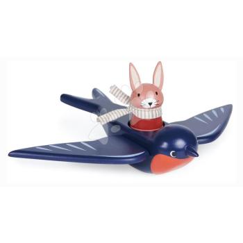 Fa fecske Swifty Bird Tender Leaf Toys Merrywood Tales meséből nyuszi figurával kép