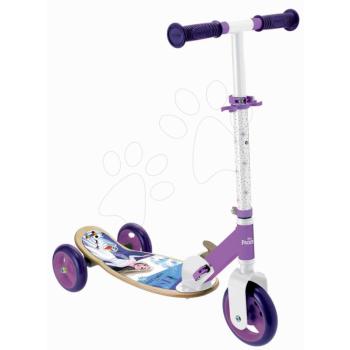 Fa háromkerekű roller Frozen Wheels Foldable Scooter Smoby összecsukható magasságilag állítható csúszásmentes halk kép