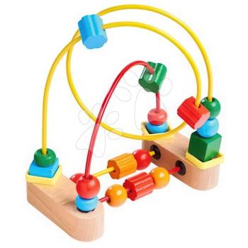 Fa labirintus gyöngyökkel Bead Maze Eichhorn 2 pálya 12 hó-tól kép