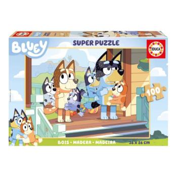 Fa puzzle Bluey Educa 100 darabos 6 évtől kép