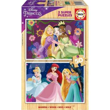 Fa puzzle Disney Princess Educa 2x50 darabos 4 évtől kép