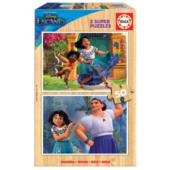 Fa puzzle Encanto Disney Educa 2x50 darabos 5 évtől kép