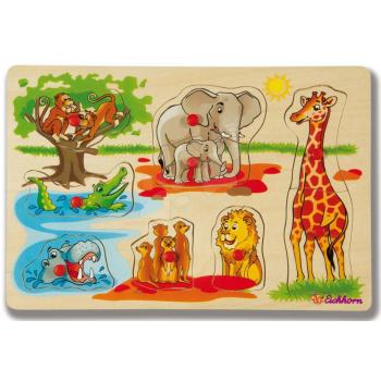 Fa puzzle Generic Puzzle DP Eichhorn 9 darabos szafari farm járművek 24 hó-tól kép