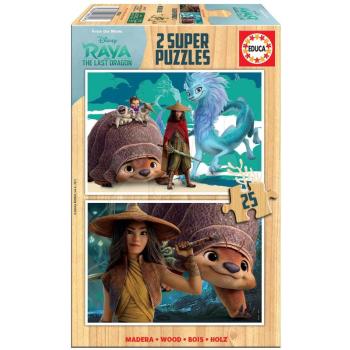 Fa puzzle Raya and the Last Dragon Educa 2x25 darabos 4 évtől kép