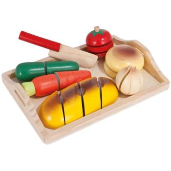 Fa vágódeszka élelmiszerekkel Chopping Board Eichhorn 24 hó-tól kép