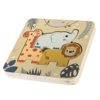 Fából készült puzzle rejtvény, Wood kép