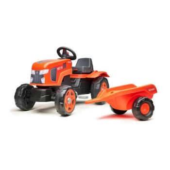 Falk Lábbal hajtós traktor Kubota utánfutóval kép