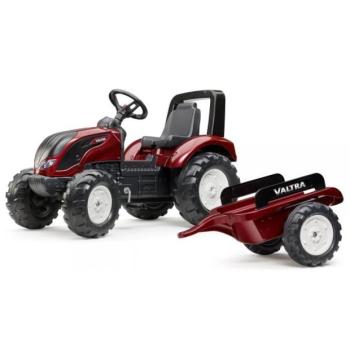FALK Pedálos traktor 4000 AB VALTRA S4 pótkocsival