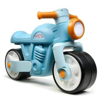 Falk Ride-on Retro kék futóbicikli - csendes kerekekkel kép