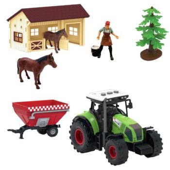 FARM SERVICE - Játékkészlet farm 10 db fényekkel és hangokkal kép