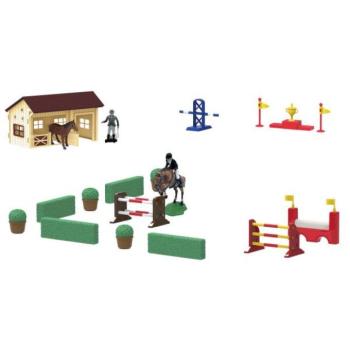 FARM SERVICE - Lovassport játék szett PARKUR 26 db kép