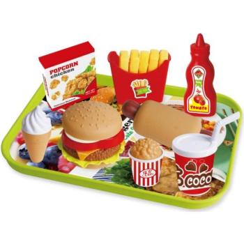Fast Food snack tálcával - cseh csomagolás kép