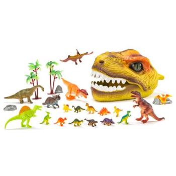 Faunica Dinosauria fej figurákkal DINO 18 figura kép